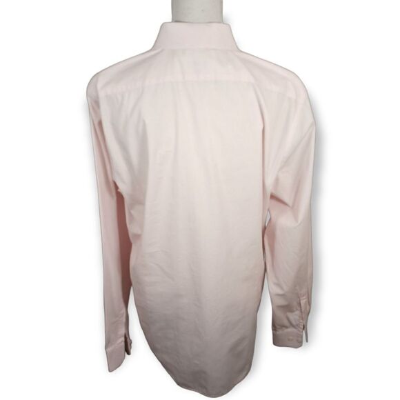 EXPRESS SLIM PINK BUTTON DOWN SHIRT SZ.L EUC - Picture 4 of 6